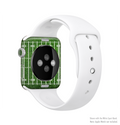 The Green Turf Football Field Full-Body Skin Kit for the Apple Watch