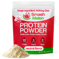 Smash Melon Watermelon Seed Protein Powder Raw - Cold-Pressed Single-Ingredient Unflavored Protein Powder- Shake or Bake with it